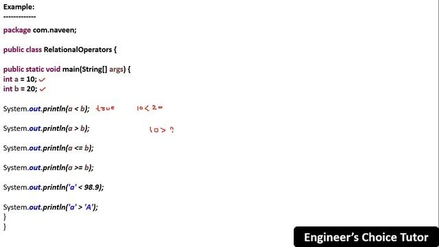 Relational Operators in Java | Java Programming Language | Java смотреть онлайн
