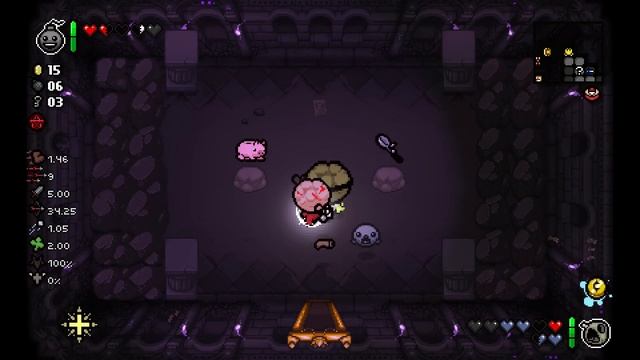 Кооп в соло! // The Binding of Isaac: Antibirth смотреть онлайн