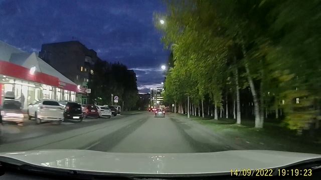 Едем в г.Сургут # 3 Ночной Сургут смотреть онлайн