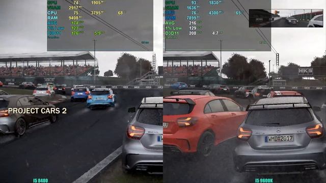 i5 8400 vs i5 9600k - CPU Test смотреть онлайн