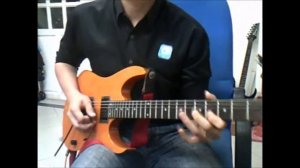 Andy Timmons Style Backing Track Jam in E improvisation