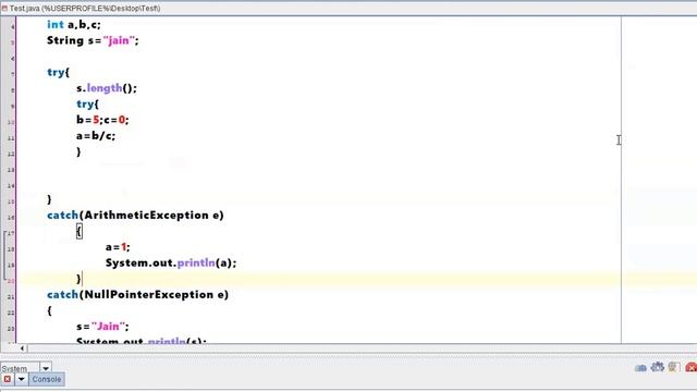 #44 OOPs Using Java | Exception Handling | Multiple Catch Blocks | Nested Try Block | Throw (Intro) смотреть онлайн