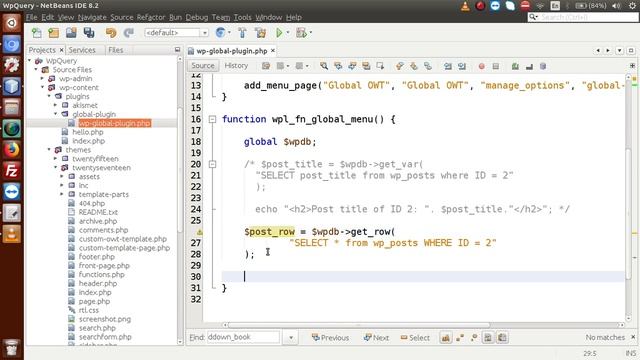 Wordpress Global Variables Tutorial for beginners from scratch (Part#6) | global $wpdb details смотреть онлайн