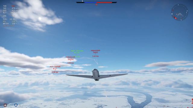 SQUAD MAGIC! Yak-9P - USSR - War Thunder Gameplay! смотреть онлайн