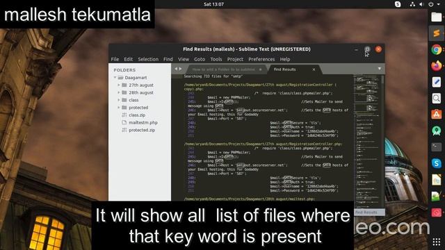 find the particular file in a Project in Sublime Text?|How do you search for words in Sublime Text? смотреть онлайн