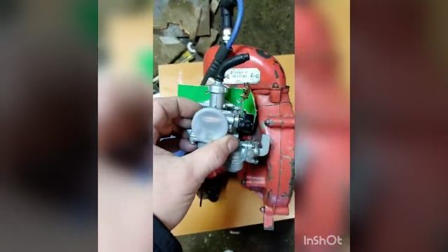 Бензопила Дружба 4 электрон,жуткий колхоз карбюратора от мопеда смотреть онлайн