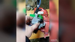 Бензопила Дружба 4 электрон,жуткий колхоз карбюратора от мопеда