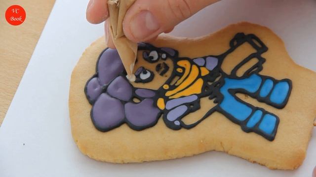 Шелли из игры Бравл Старс / Топперы на торт / Роспись пряников / Shelly Brawl Stars смотреть онлайн
