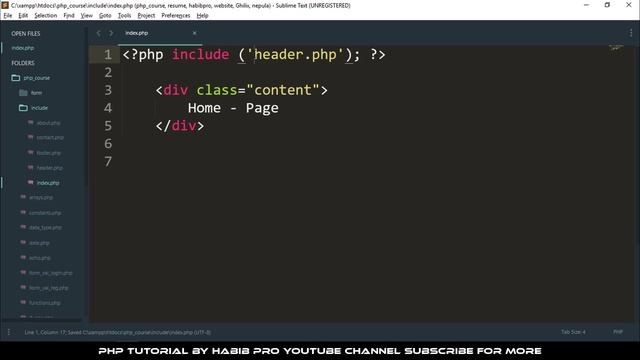Include and Require - PHP Tutorial Bangla [Part 19] смотреть онлайн