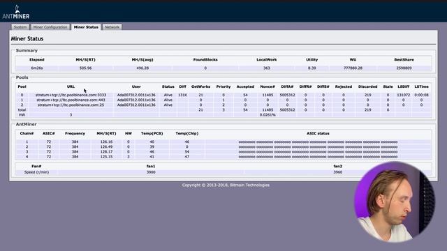 ? Диагностика проблем Antminer L3+ в домашних условиях смотреть онлайн