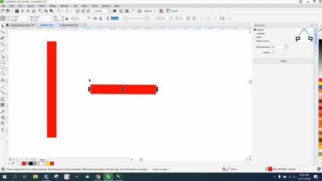 Corel Draw Tips & Tricks Join two nodes when Join Curve does not work смотреть онлайн