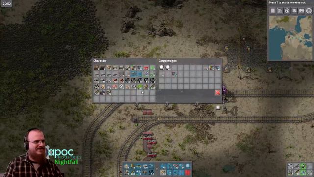 Factorio Let's Play: Nightfall (Rampant AI) #20 - COAL STATION ONE смотреть онлайн