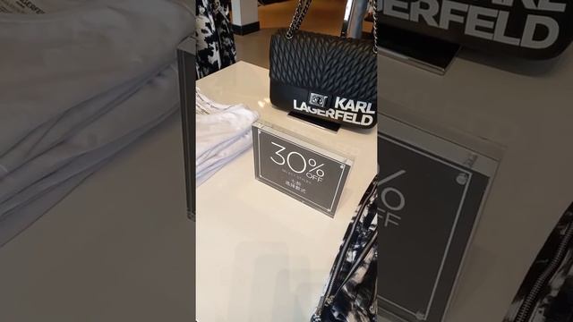 Сумки Karl Lagerfeld. Что имеется в магазинах США и по каким ценам. смотреть онлайн