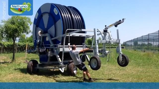 Дождевальные машины барабанного типа Nettuno смотреть онлайн