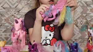 Ульяшкины поняшки#обзор игрушек#милые пони#играем вместе#