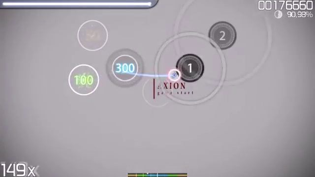 Osu-Lasa !!! AXION Game Start rank S смотреть онлайн