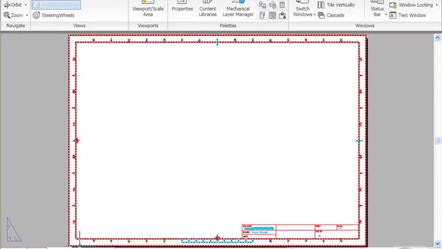 Autocad Mechanical: Default Viewports Options смотреть онлайн