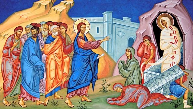 проповедь на Воскрешение Лазаря смотреть онлайн