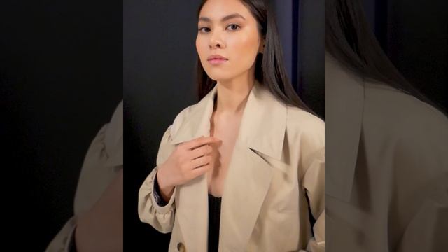 Плащ женский HOOPS. Артикул 31903 - бежевый смотреть онлайн