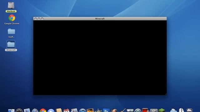 Minecraft 1.8 Black Screen (Mac)