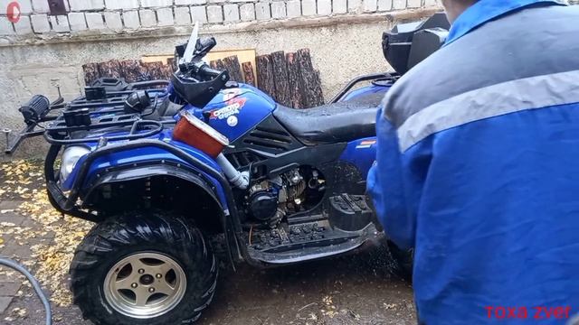 Мойка высокого давления "ЕРМАК".Первый пуск после сборки и проба на грязном квадроцикле смотреть онлайн