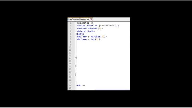Database: Creating Functions смотреть онлайн