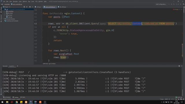Golang SQL Beginner Tutorial + SQLX смотреть онлайн