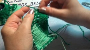 ПИНЕТКИ МАЛЫШАМ СПИЦАМИ #374