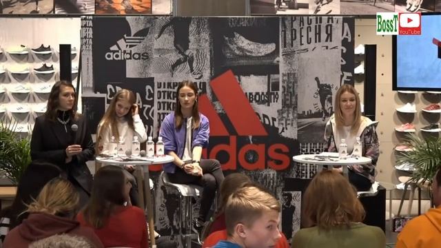 Александра ТРУСОВА на Дискуссии по одежде от Adidas (24/03/2019) смотреть онлайн