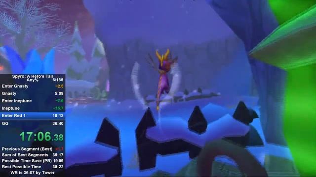 [Former WR] Spyro: A Hero's Tail any% speedrun in 35:29 смотреть онлайн