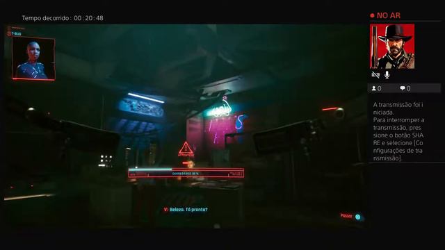 Cyberpunk 2077 direto do console parte 2 смотреть онлайн