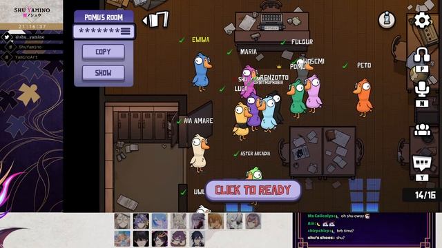 NijiEN Goose Goose Duck!! (Shu POV) смотреть онлайн