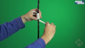 Канатные узлы, используемые при работе на высоте. Узел «Маршара»