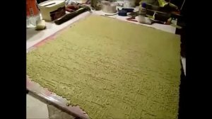 Декоративная штукатурка короед. Техника нанесения геометрия