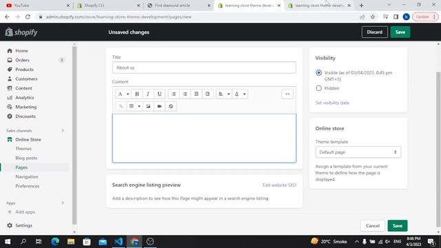 ? Converting Pages from Liquid to JSON Template | Shopify Theme Development Course 2023 [Hindi/Urdu смотреть онлайн