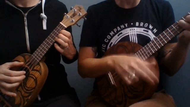Eddy Finn Tiki Ukuleles - Island in the Sun смотреть онлайн