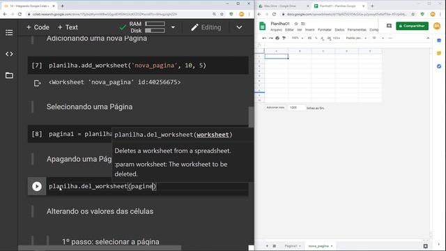 GOOGLE COLAB e GOOGLE PLANILHAS INTEGRADOS: Salvando Dados na Nuvem com PYTHON | #14 смотреть онлайн