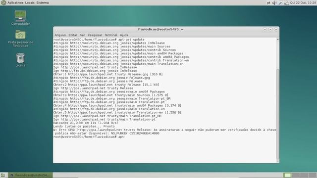 Java Web, JDK e Variáveis de Ambiente no Debian смотреть онлайн