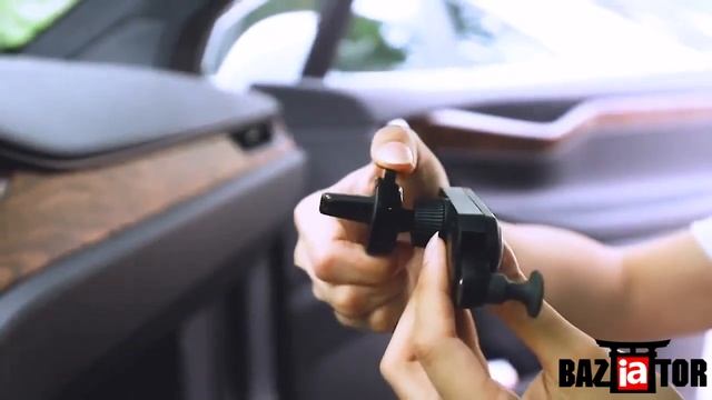 Автомобильный держатель для телефона Gravity Car Air в ИМ baziator.ru смотреть онлайн