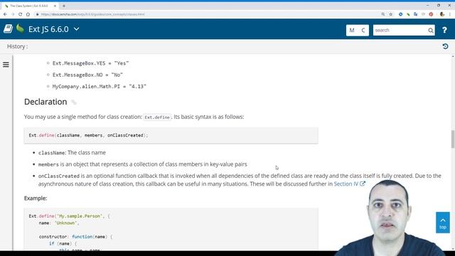 Sistema de Classes do ExtJS смотреть онлайн