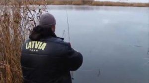 Серия 97. Донка. Ловля карася. Рыбалка с Нормундом Грабовскисом.