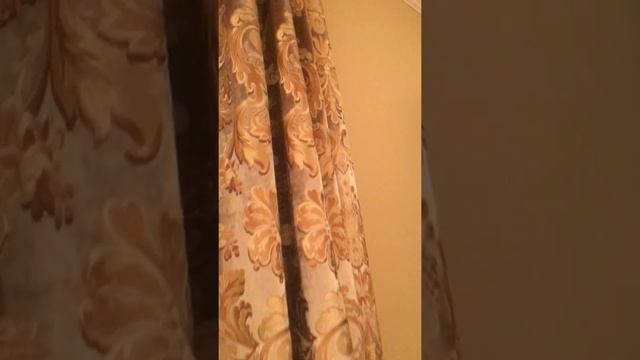 Бархатные Шторы с вышивкой. смотреть онлайн