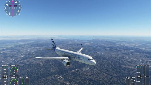 30 Min Full Flight - Microsoft Flight Simulator | Airbus A320 Neo