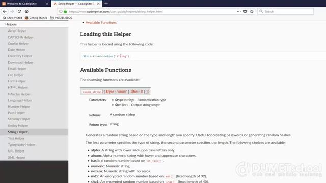 Mengenal Fungsi Random String Pada Codeigniter смотреть онлайн