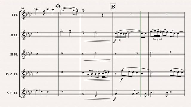 „Gabriel's Oboe“ Flute Choir arr. Adrian Wagner (Ennio Morricone) смотреть онлайн