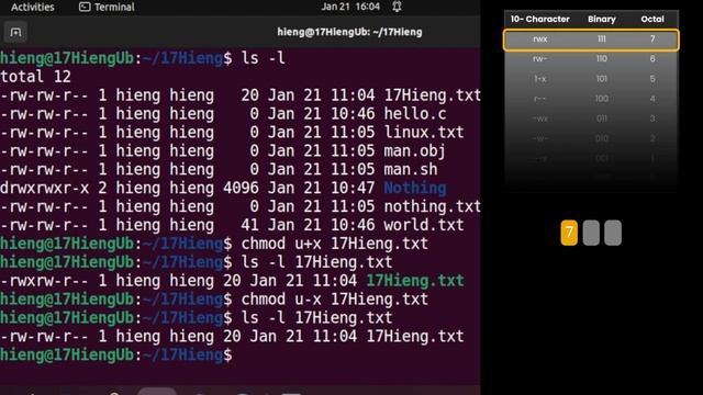 Linux Change File Permission | chmod смотреть онлайн