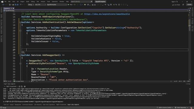 ASPNET CORE - SignalR EP04 (With Cognito) смотреть онлайн