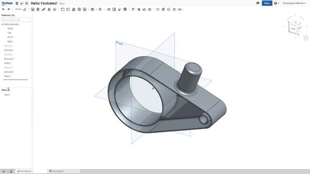 Best Free CAD Program: Onshape, creating CAD in your browser! смотреть онлайн