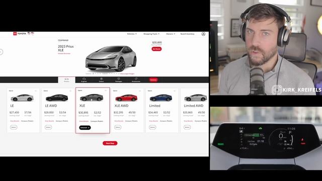 The *OFFICIAL* 2023 Toyota Prius Buying Guide - LE vs XLE vs LTD смотреть онлайн