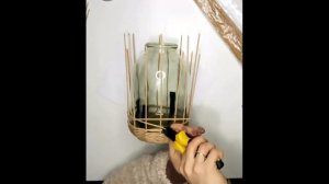 Круглая корзинка Аглая. Плетение из бумажной лозы для начинающих. Все необходимое - в наборе.